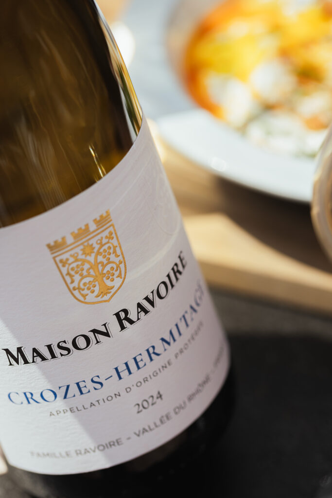 gros plan etiquette vin